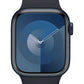 Apple Watch Series 9 GPS, Aluminium mitternacht, 41mm mit Sportarmband, mitternacht - S/M