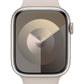 Apple Watch Series 9 GPS, Aluminium polarstern, 45mm mit Sportarmband, polarstern - M/L