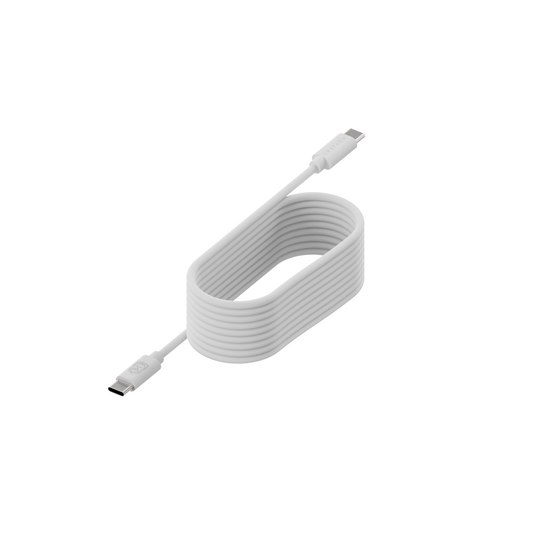 UPSTRÖM CIRKULÄR - USB-C Kabel 100W Recycled TPE - 1,2m Weiß