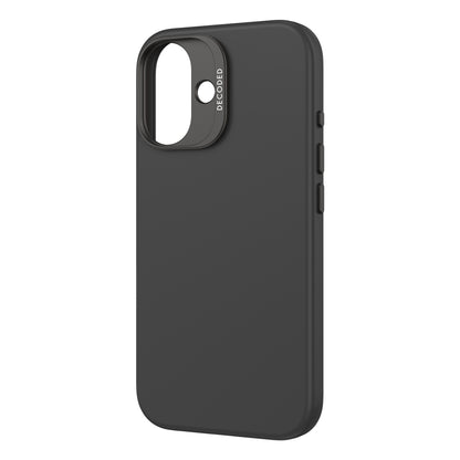 Decoded AntiMicrobial Silicone Backcover iPhone 16 Black