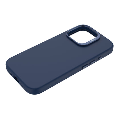 Decoded AntiMicrobial Silicone Backcover iPhone 16 Pro Navy