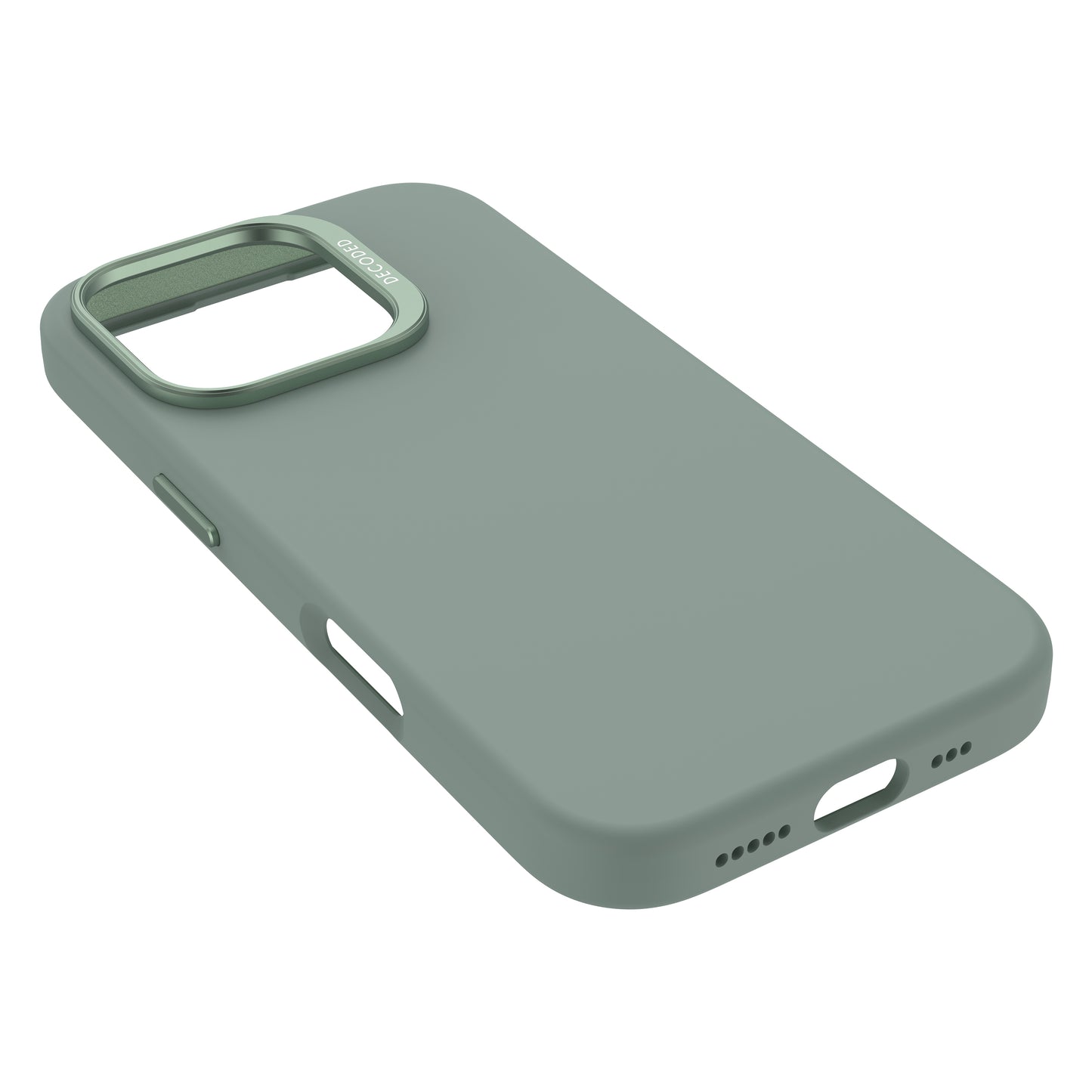 Decoded AntiMicrobial Silicone Backcover iPhone 16 Pro Jade