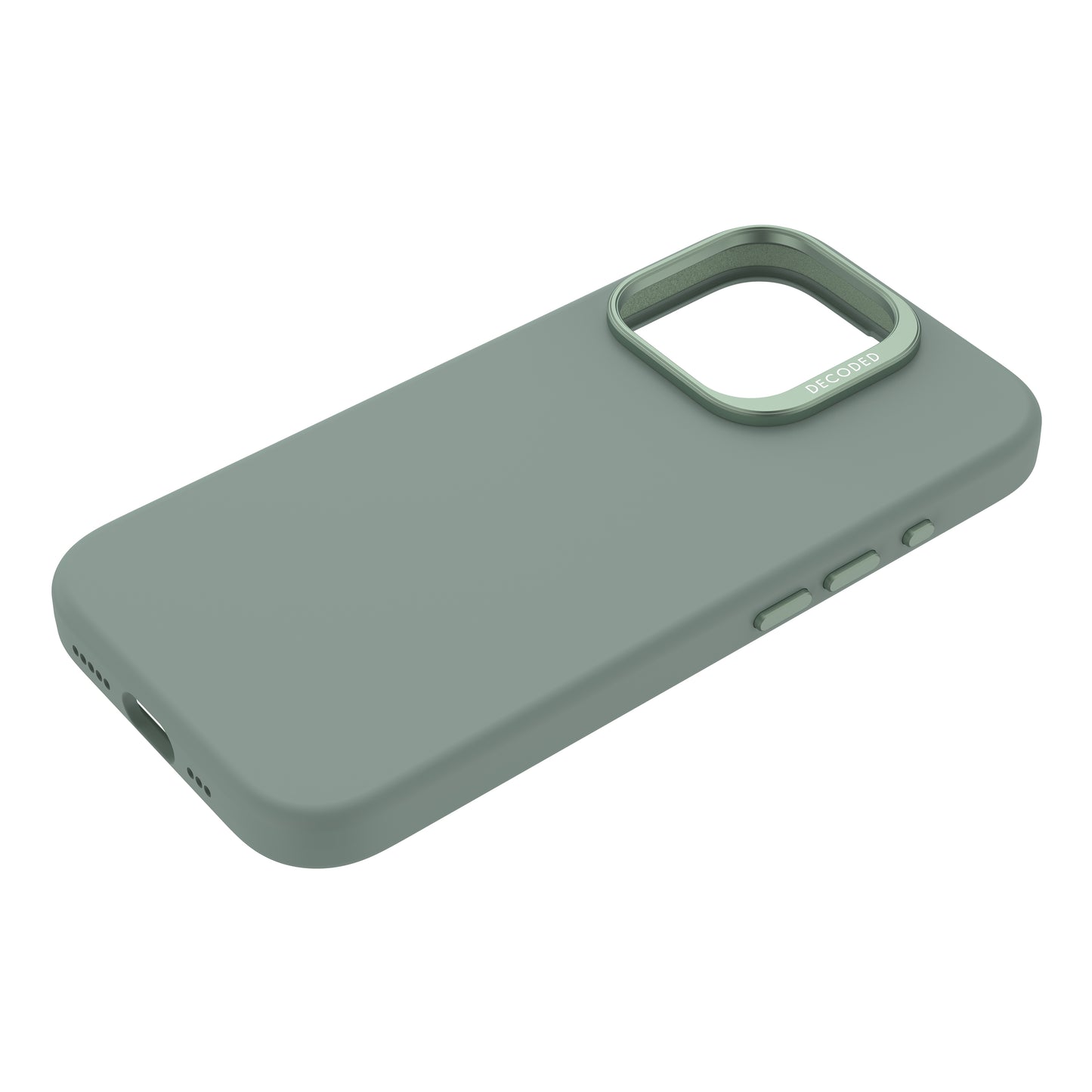 Decoded AntiMicrobial Silicone Backcover iPhone 16 Pro Jade