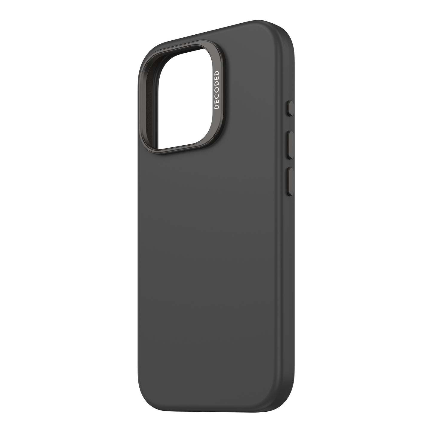 Decoded AntiMicrobial Silicone Backcover iPhone 16 Pro Max Black