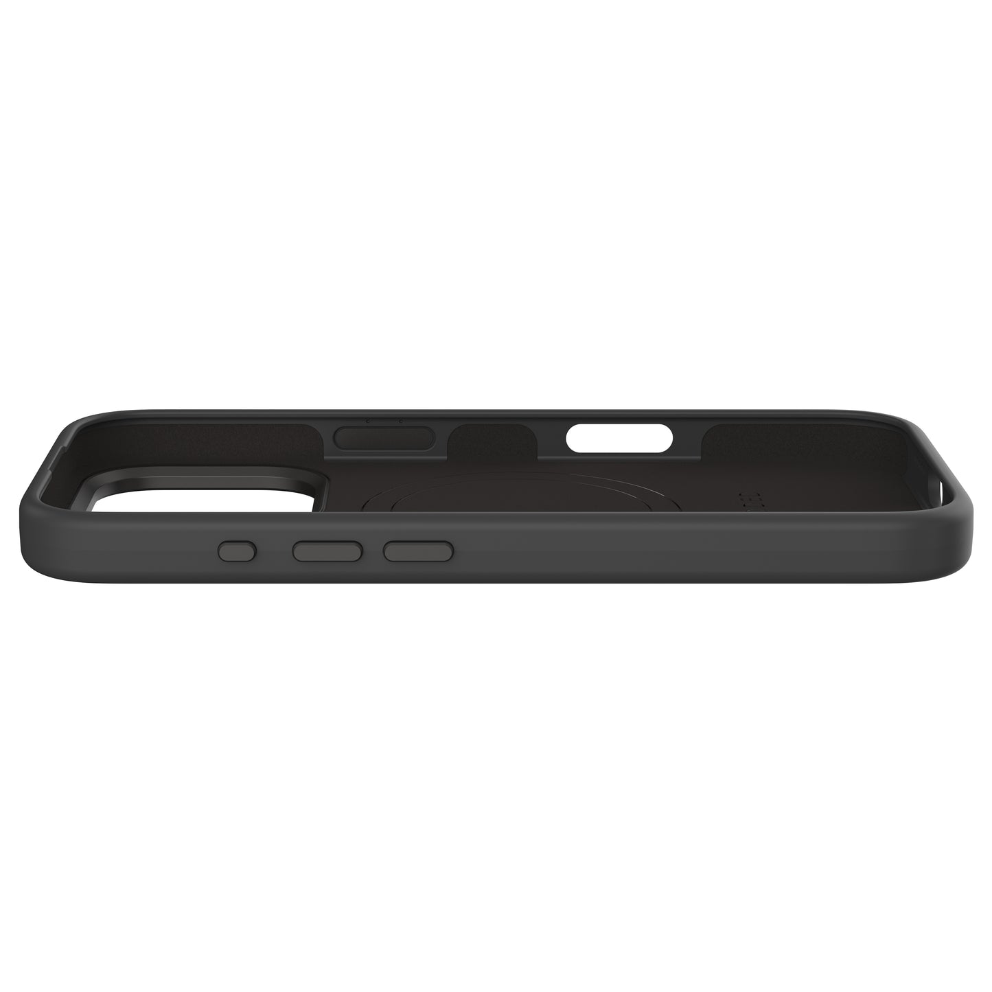 Decoded AntiMicrobial Silicone Backcover iPhone 16 Pro Black