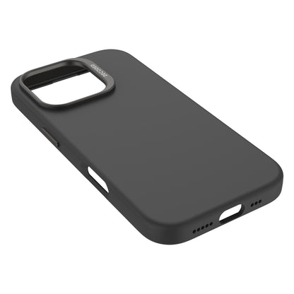 Decoded AntiMicrobial Silicone Backcover iPhone 16 Pro Black