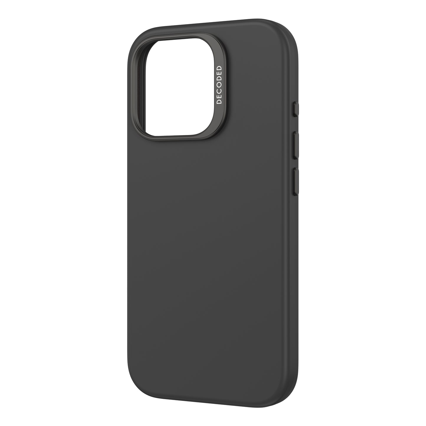 Decoded AntiMicrobial Silicone Backcover iPhone 16 Pro Max Black