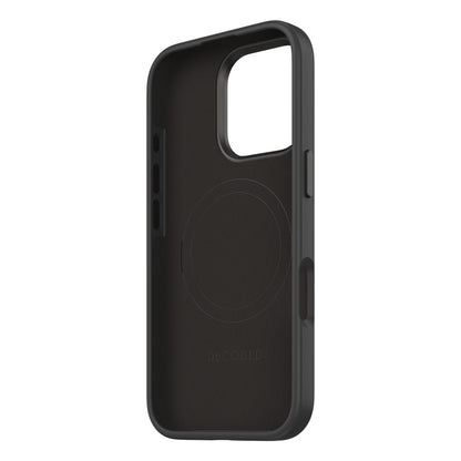 Decoded AntiMicrobial Silicone Backcover iPhone 16 Pro Black