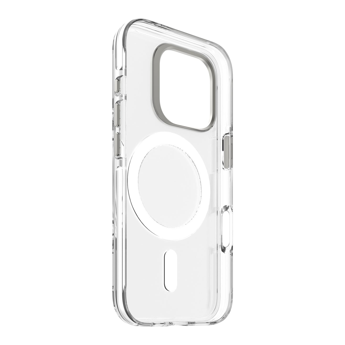 Decoded Recycled Plastic Backcover iPhone 16 Pro Transparent White