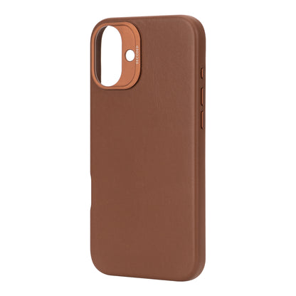 Decoded Leather Backcover iPhone 16 Plus Tan