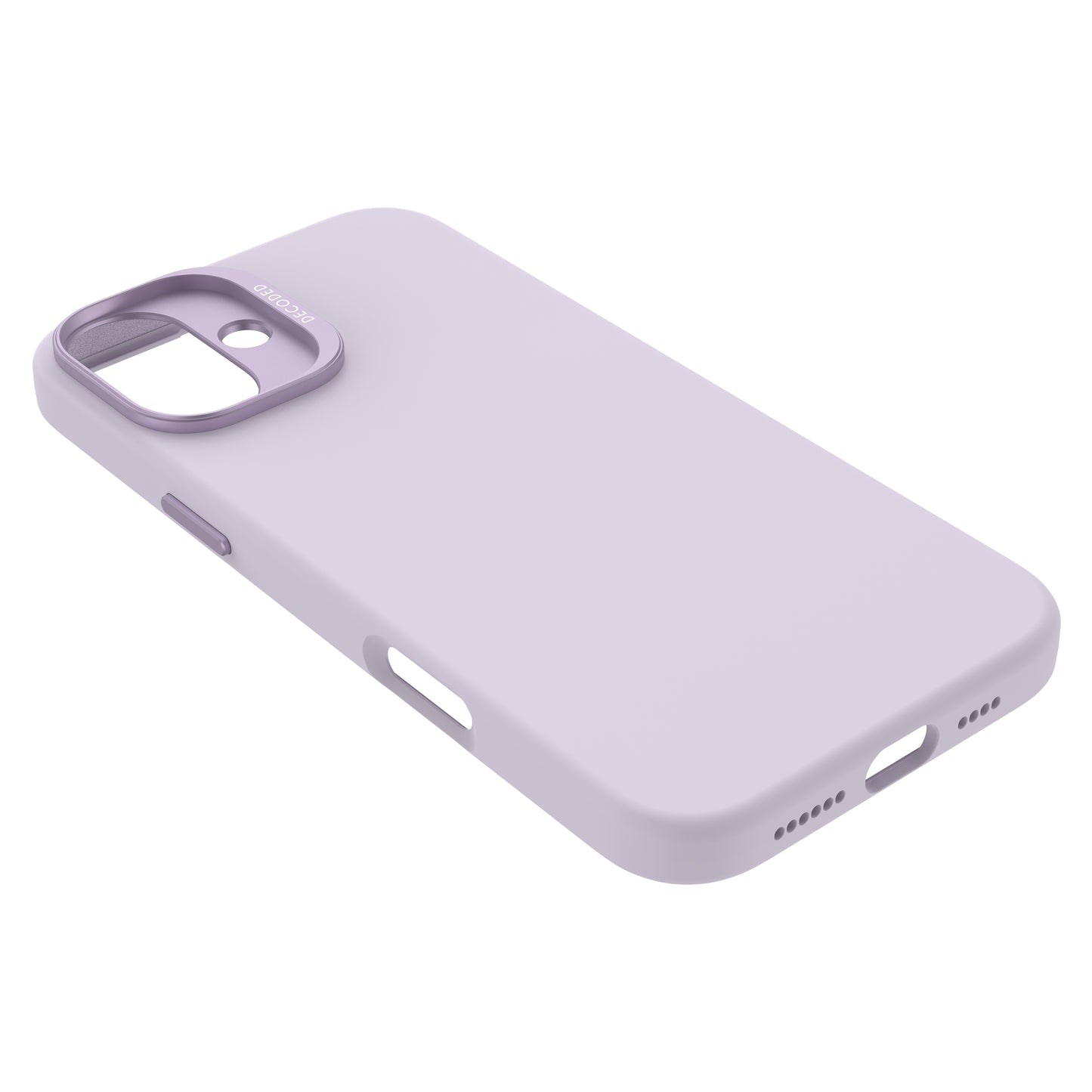 Decoded AntiMicrobial Silicone Backcover iPhone 16 Pro Lavender