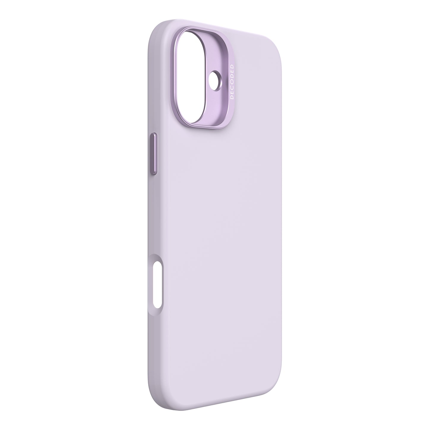 Decoded AntiMicrobial Silicone Backcover iPhone 16 Pro Lavender