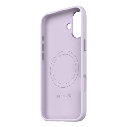 Decoded AntiMicrobial Silicone Backcover iPhone 16 Pro Lavender