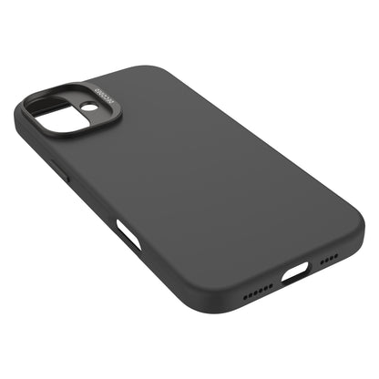 Decoded AntiMicrobial Silicone Backcover iPhone 16 Plus Black