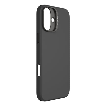 Decoded AntiMicrobial Silicone Backcover iPhone 16 Plus Black