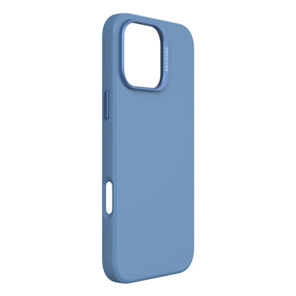 Decoded AntiMicrobial Silicone Backcover iPhone 16 Pro Max Light Blue