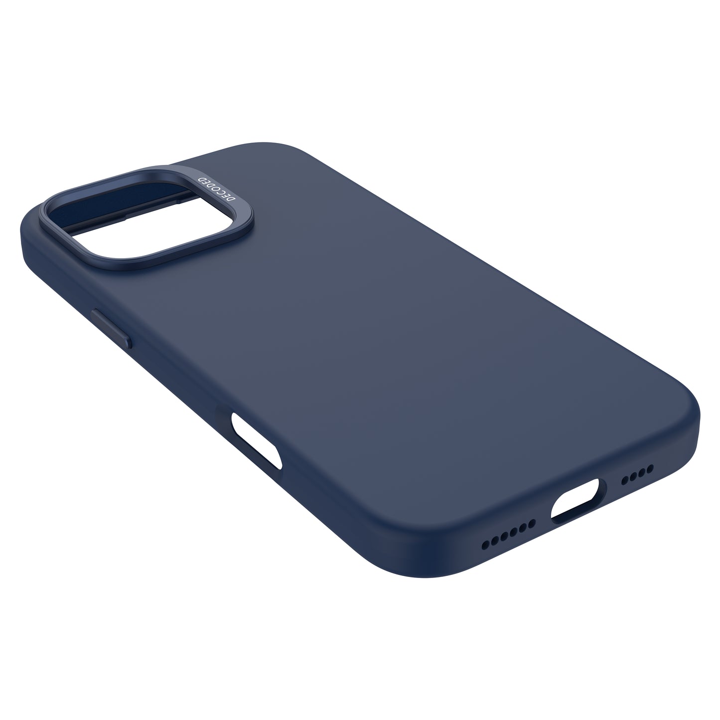 Decoded AntiMicrobial Silicone Backcover iPhone 16 Pro Max Navy