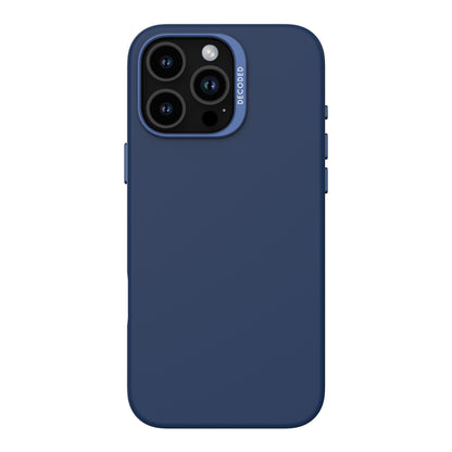 Decoded AntiMicrobial Silicone Backcover iPhone 16 Pro Max Navy