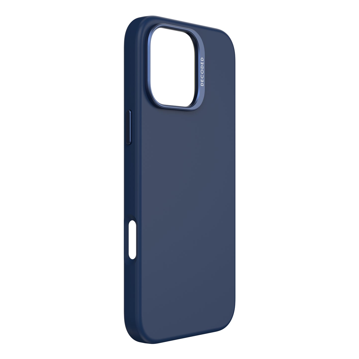 Decoded AntiMicrobial Silicone Backcover iPhone 16 Pro Max Navy