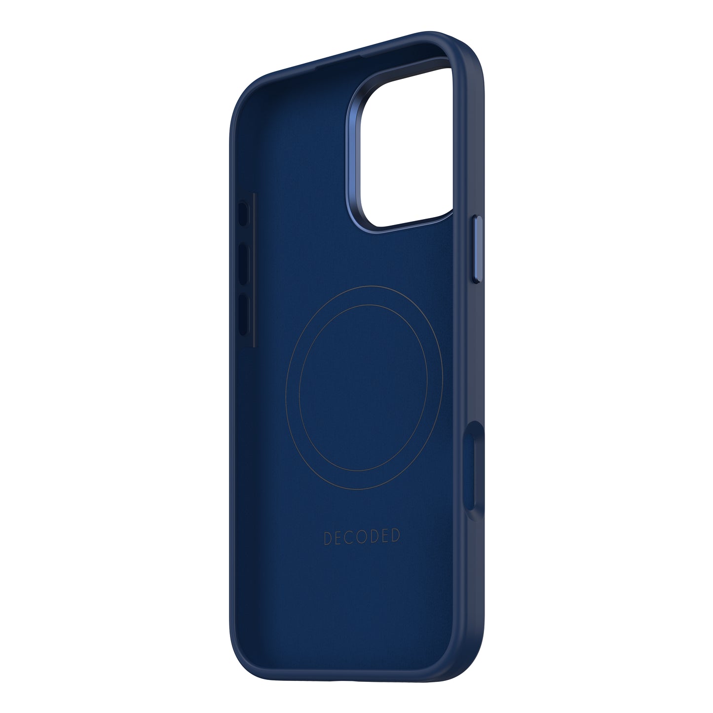 Decoded AntiMicrobial Silicone Backcover iPhone 16 Pro Max Navy