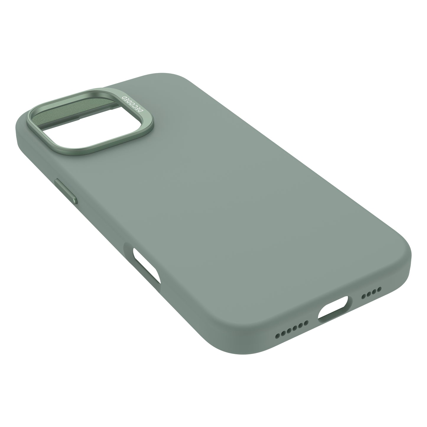 Decoded AntiMicrobial Silicone Backcover iPhone 16 Pro Max Jade