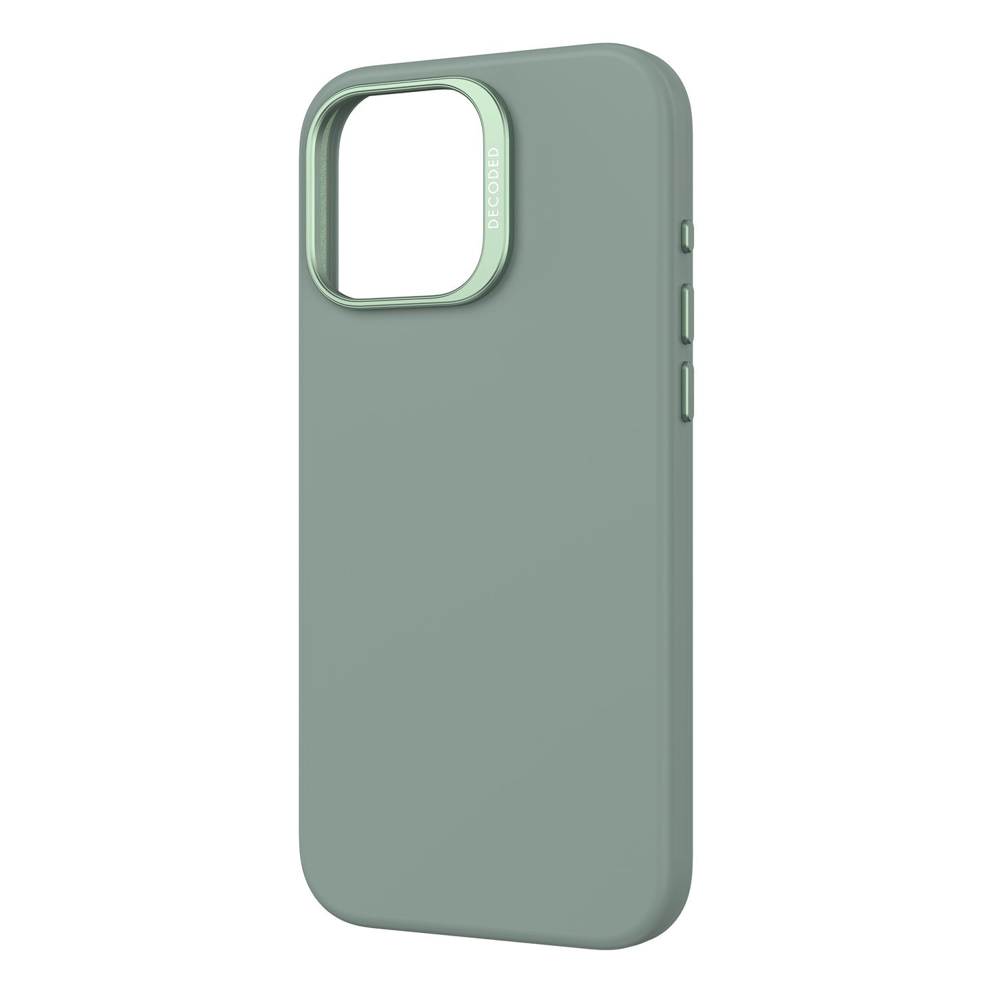 Decoded AntiMicrobial Silicone Backcover iPhone 16 Pro Max Jade