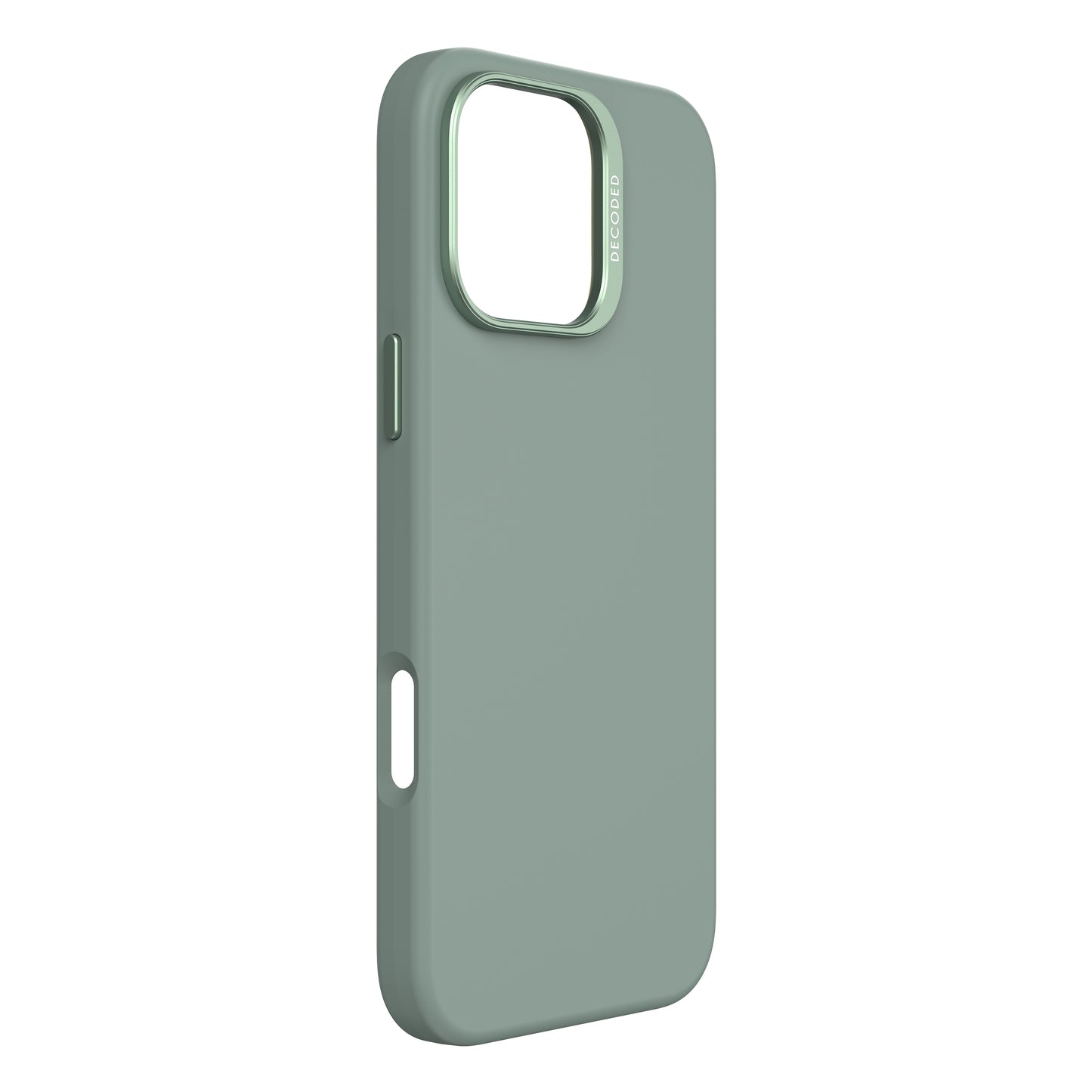 Decoded AntiMicrobial Silicone Backcover iPhone 16 Pro Max Jade