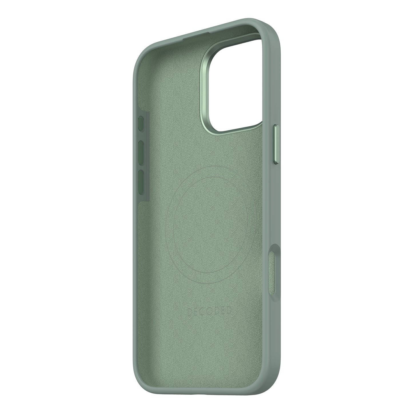 Decoded AntiMicrobial Silicone Backcover iPhone 16 Pro Max Jade