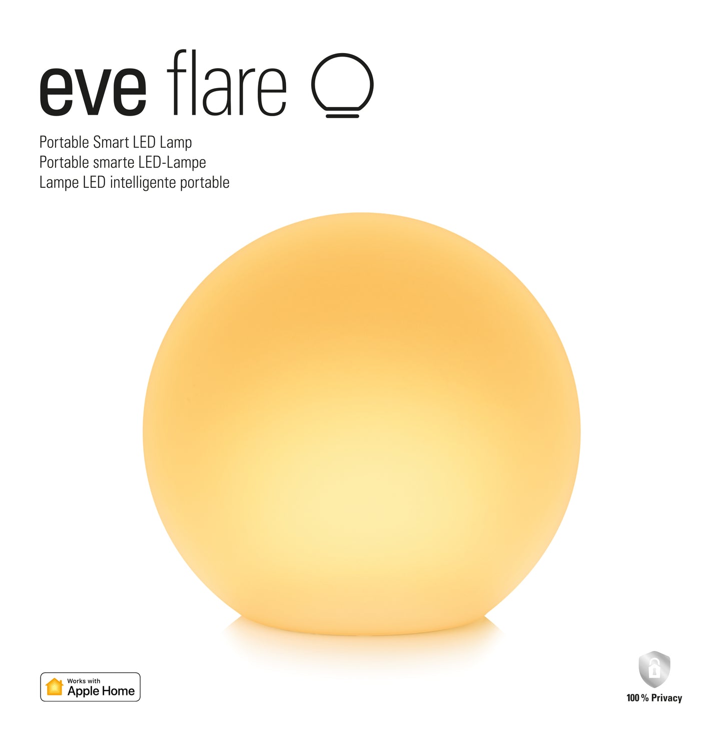 Eve Flare, Portable smarte LED-Leuchte mit Thread-Unterstützung