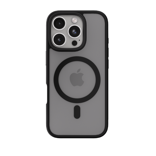 NEXT ONE Black Mist Shield Case for iPhone 16 Pro | MagSafe