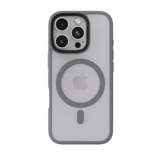 NEXT ONE Grey Mist Shield Case for iPhone 16 Pro | MagSafe