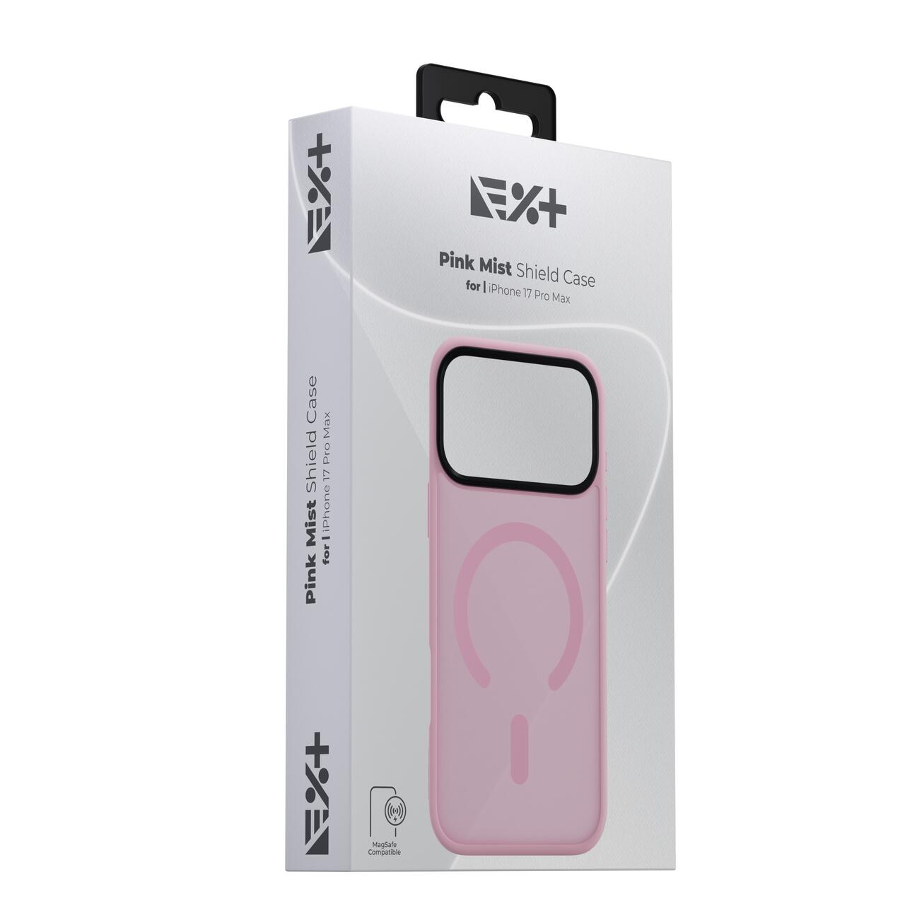 NEXT ONE Pink Mist Shield Case for iPhone 17 Pro Max | MagSafe