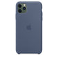 Apple iPhone 11 Pro Max Silikon Case, Alaska Blau
