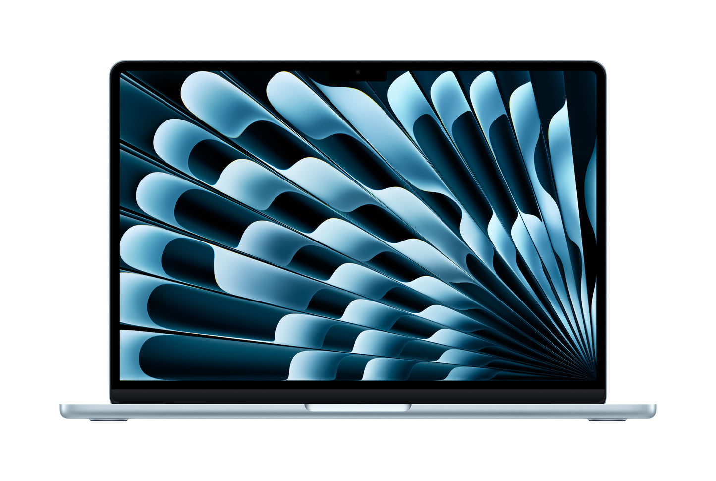 MacBook Air 13" mit M4 Chip, 10-Core CPU und 10-Core GPU, 16GB, 512GB SSD, himmelblau