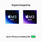 MacBook Pro 14" mit M3 Pro Chip 11-Core CPU und 14-Core GPU, 18GB, 512GB SSD, space schwarz