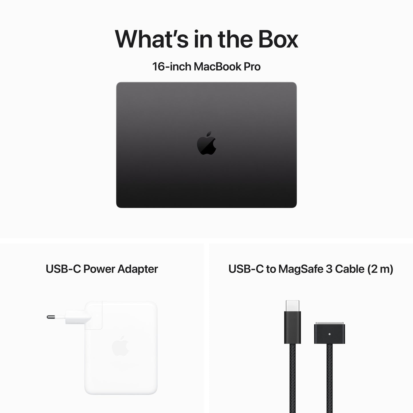 MacBook Pro 16" mit M3 Max Chip 14-Core CPU und 30-Core GPU, 36GB, 1TB SSD, space schwarz