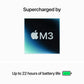 MacBook Pro 14" mit M3 Chip 8-Core CPU und 10-Core GPU, 8GB, 1TB SSD, silber