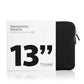 Trunk Neopren Sleeve für MacBook Air 13,6" (M2) /MacBook Pro 13" (M1), schwarz