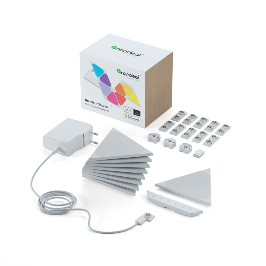 Nanoleaf Shapes Triangles Mini Starter Kit - 9PK