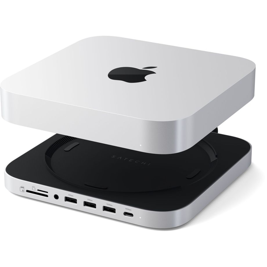 Satechi Stand Hub Mac Mini M1/M2 Studio M1/M2 NVMe SSD Enclosure