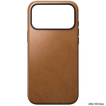 Nomad Modern Leather Case iPhone 17 Pro Max English Tan
