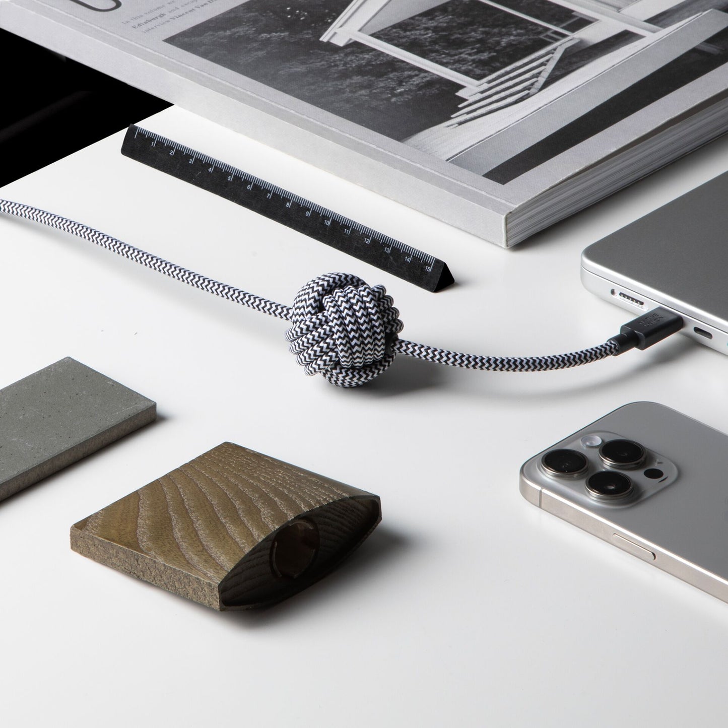 Native Union Anchor Cable USB-C to USB-C 3m Zebra