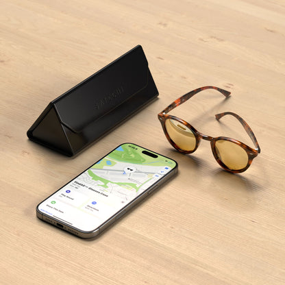 Satechi Vegan-Leather FindAll Glasses Case Black