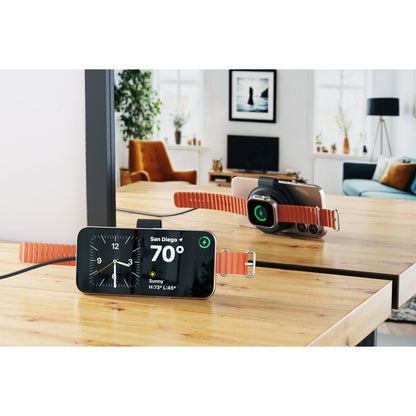 Satechi OntheGo 2-in-1 Wireless Charger Black