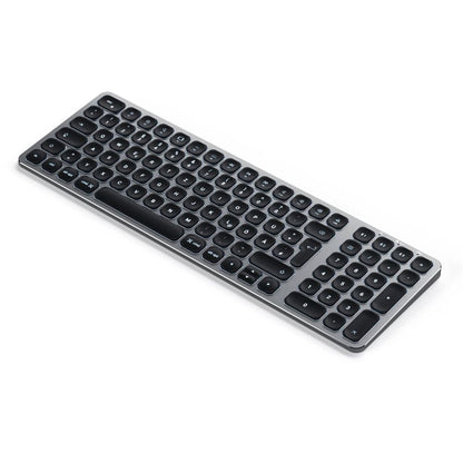Satechi Aluminium BT Backlit Keyboard Slim German space gray