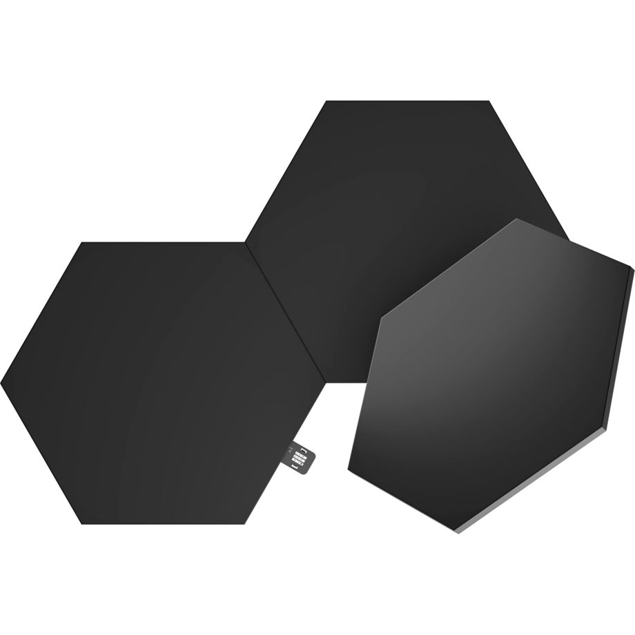 Nanoleaf Shapes Hexagons Ultra Black Expansion Pack - 3PK