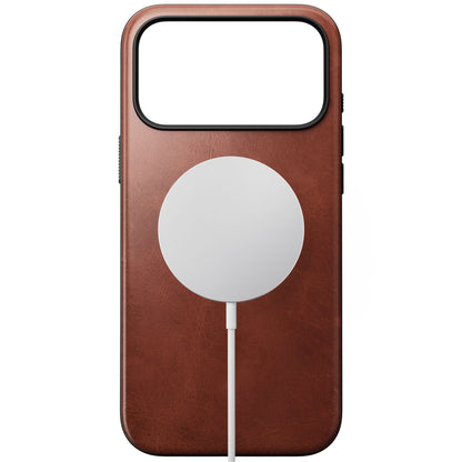 Nomad Modern Leather Case iPhone 17 Pro Max Olde Dublin Horween