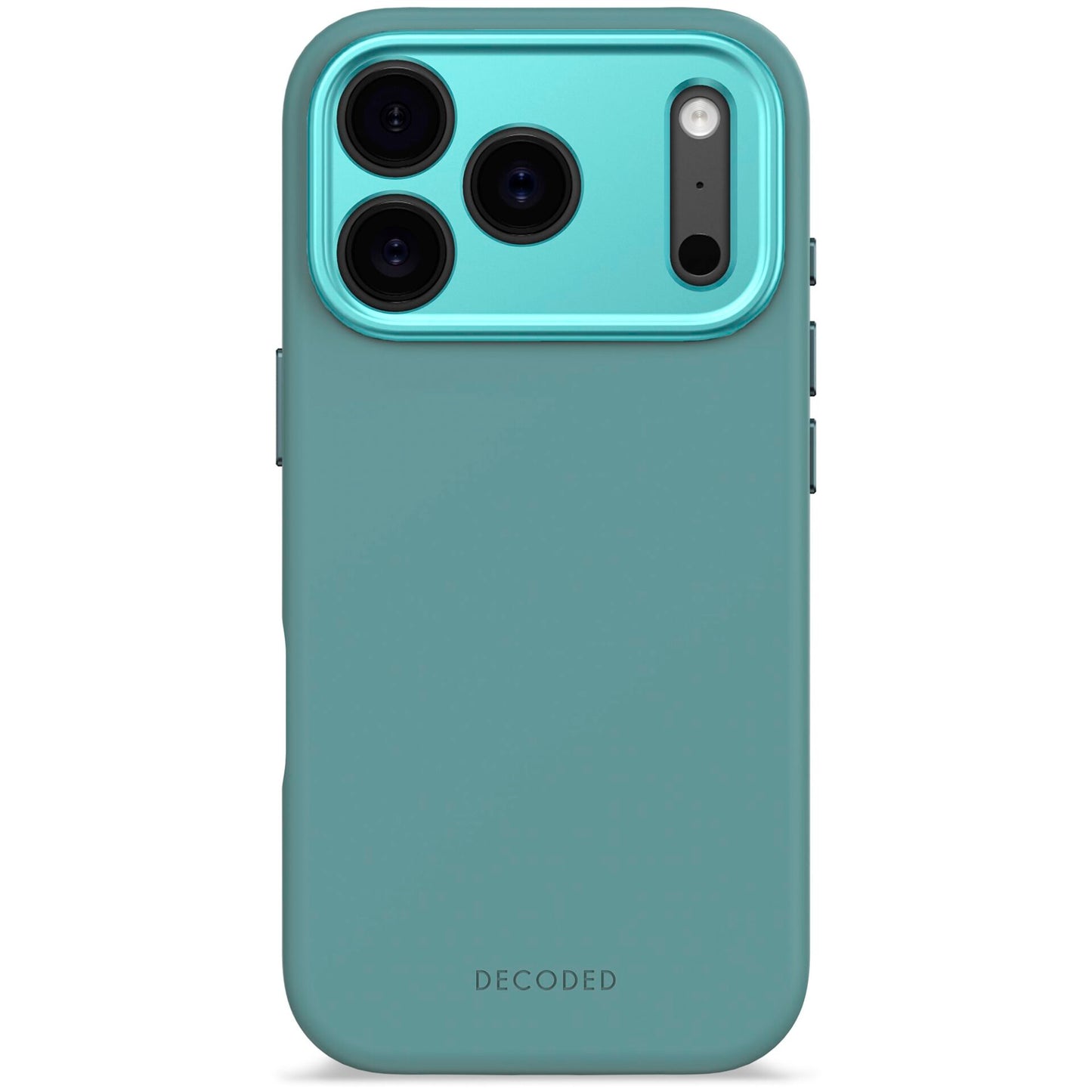 Decoded AntiMicrobial Silicone Backcover iPhone 17 Pro Retro Blue