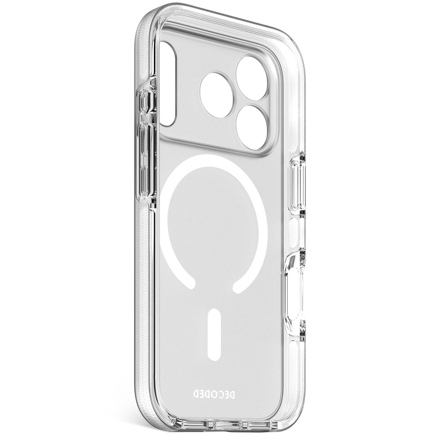Decoded DropTec Transparent Backcover iPhone 17 Pro White