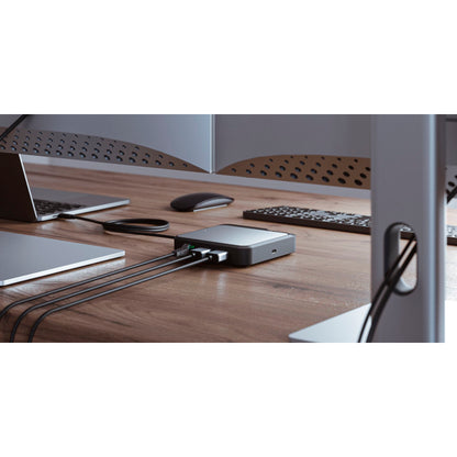 Alogic HDMI Dual 4K Display Docking Station Space Gray